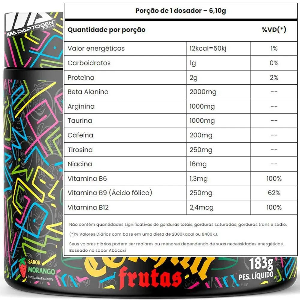 Magic Comam Frutas 183g - Adaptogen