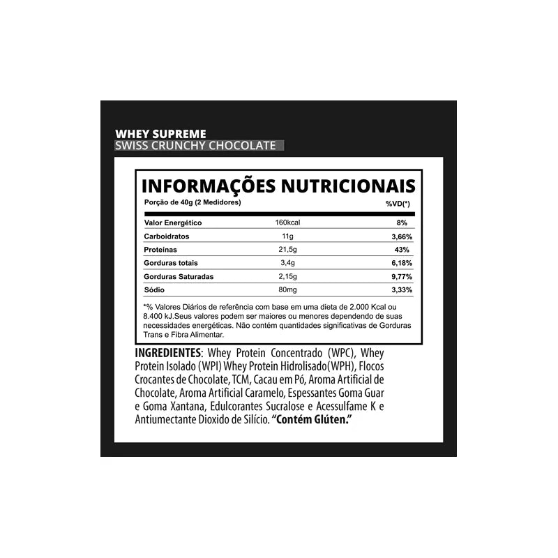 Whey Supreme 900g - 3VS