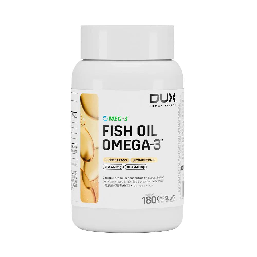 Fish Oil Ômega-3 (180 caps) - Dux Human Health