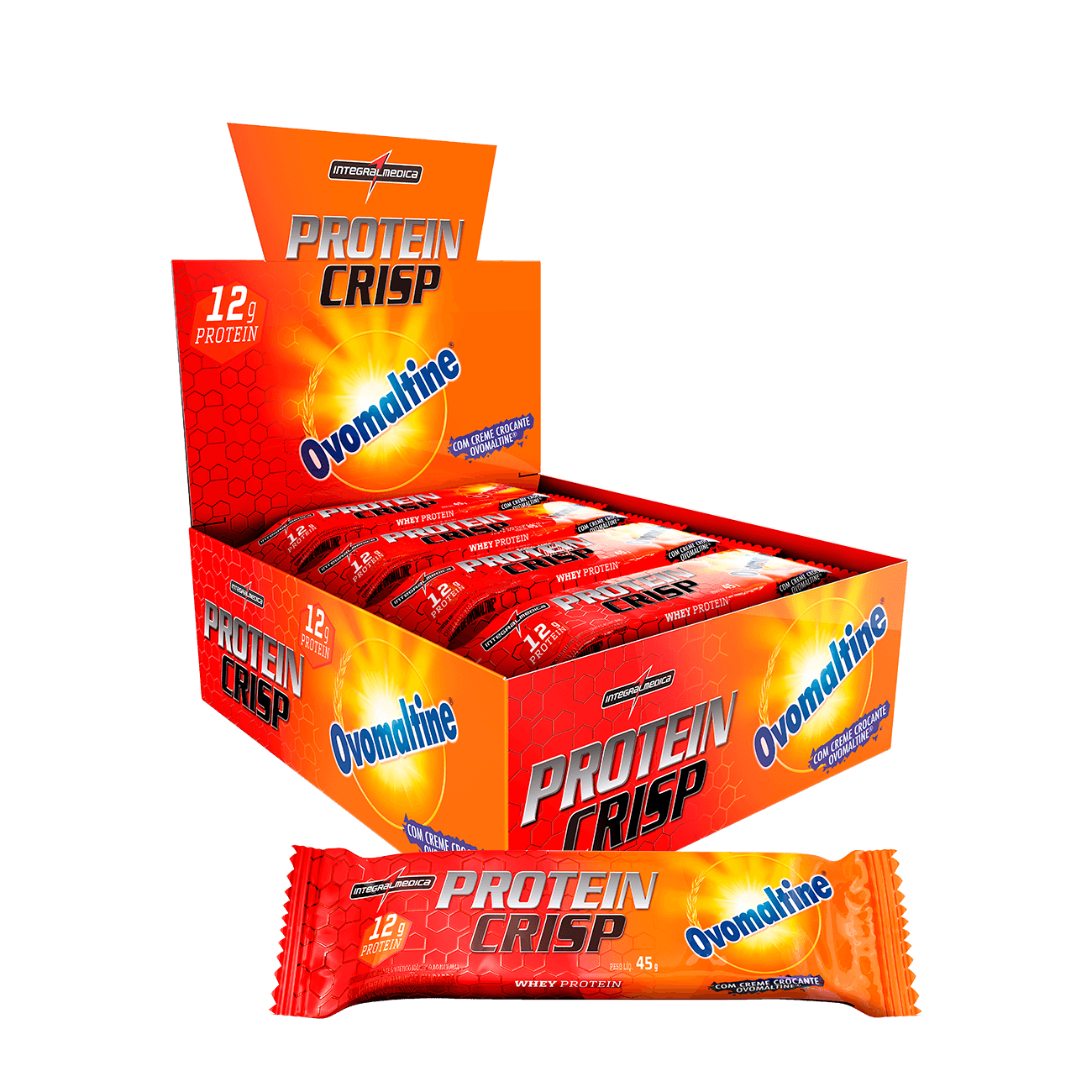Crisp Bar 45g 12 un - Integralmedica