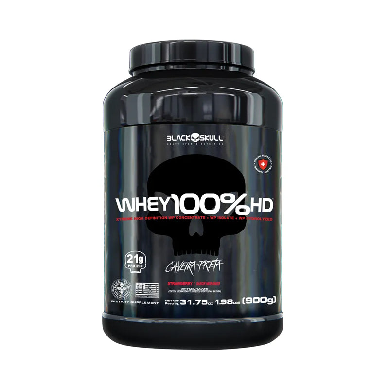 Whey 100% HD 900g - Black Skull