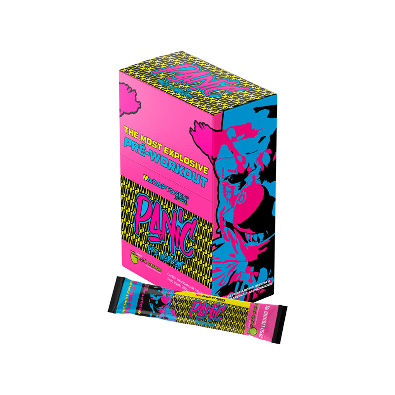 Panic Pré Workout 10g 20 Un - Adaptogen