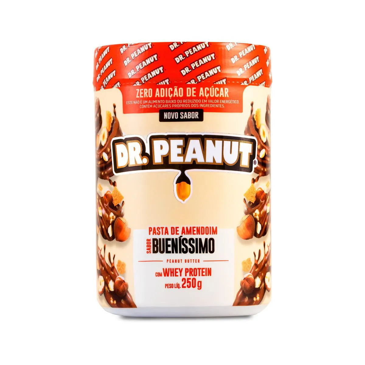 Pote de 250 g de Pasta de Amendoim da Dr Peanut
