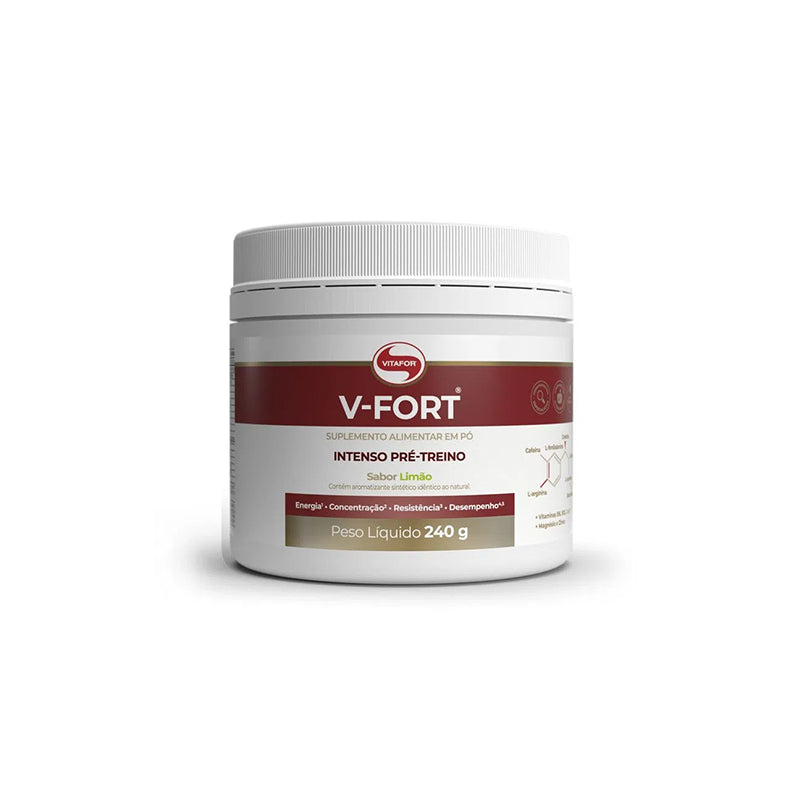 Pre Workout V-Fort 240g - Vitafor