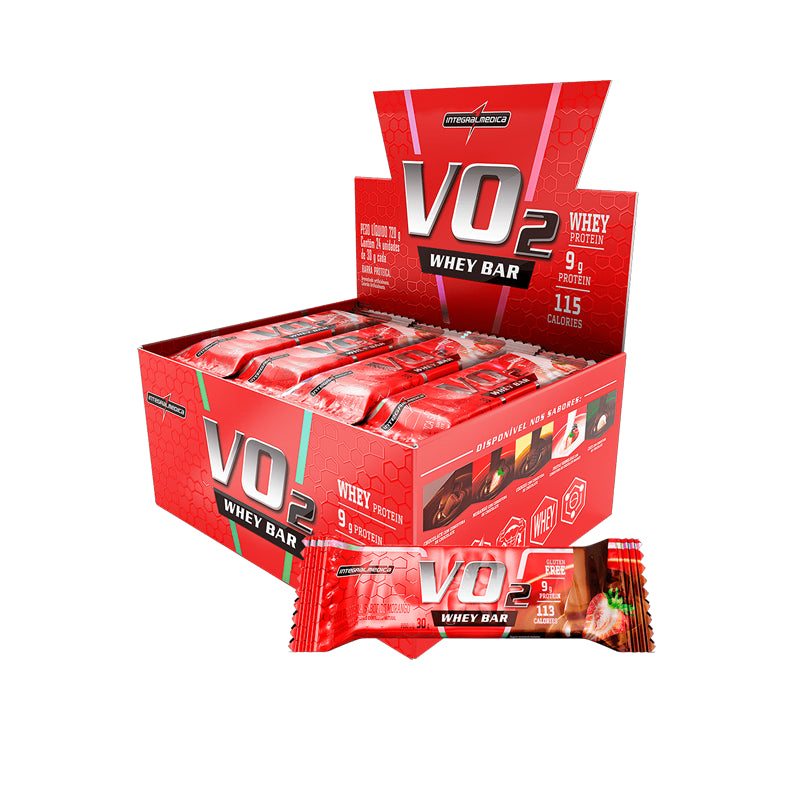Vo2 Slim Protein Bar Caixa 30g 12 Un - Integralmedica