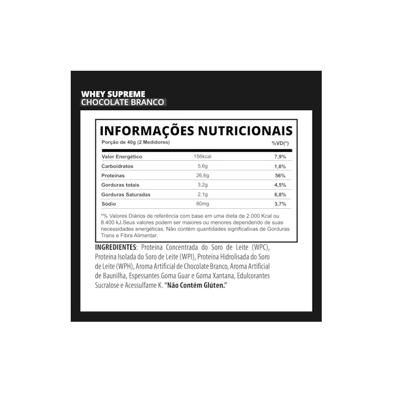 Whey Supreme 900g - 3VS