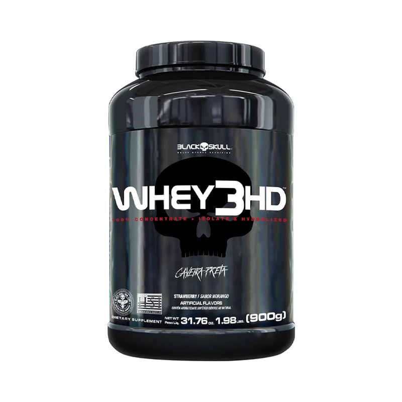 Whey 3HD 900g - Black Skull