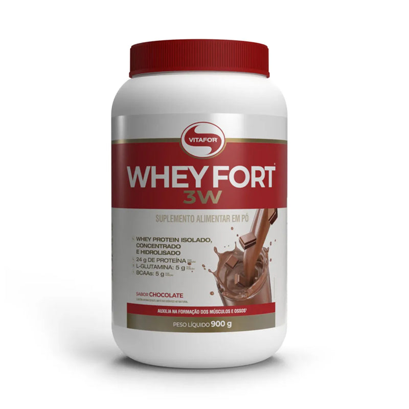Whey Fort 3W 900g - Vitafor