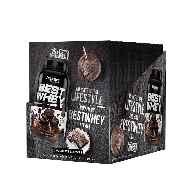 Best Whey 35g 15 sachês - Atlhetica Nutrition