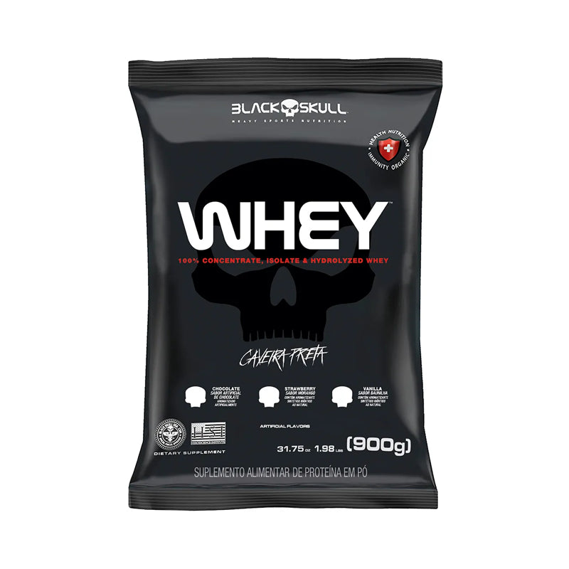 Whey Protein 900g - Black Skull