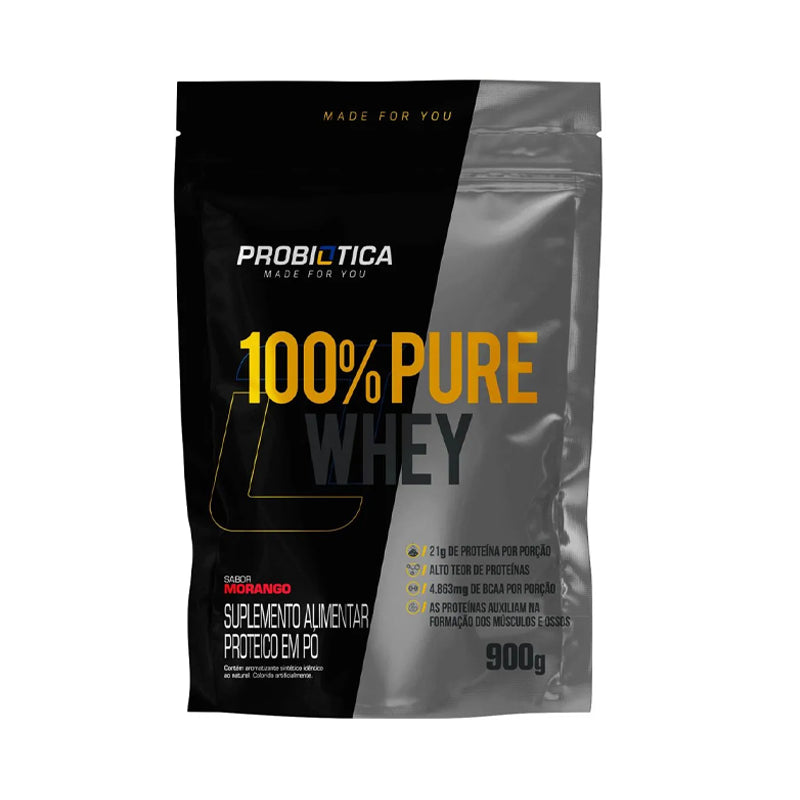 100% Pure Whey 900g - Probiótica