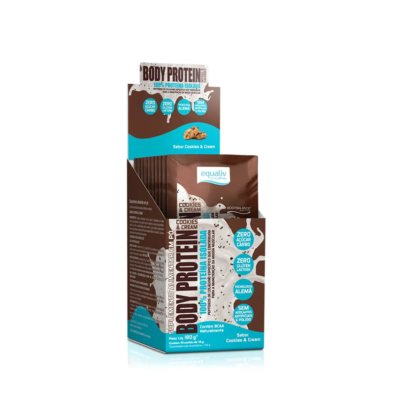 Body Protein 20g 10 sachês - Equaliv