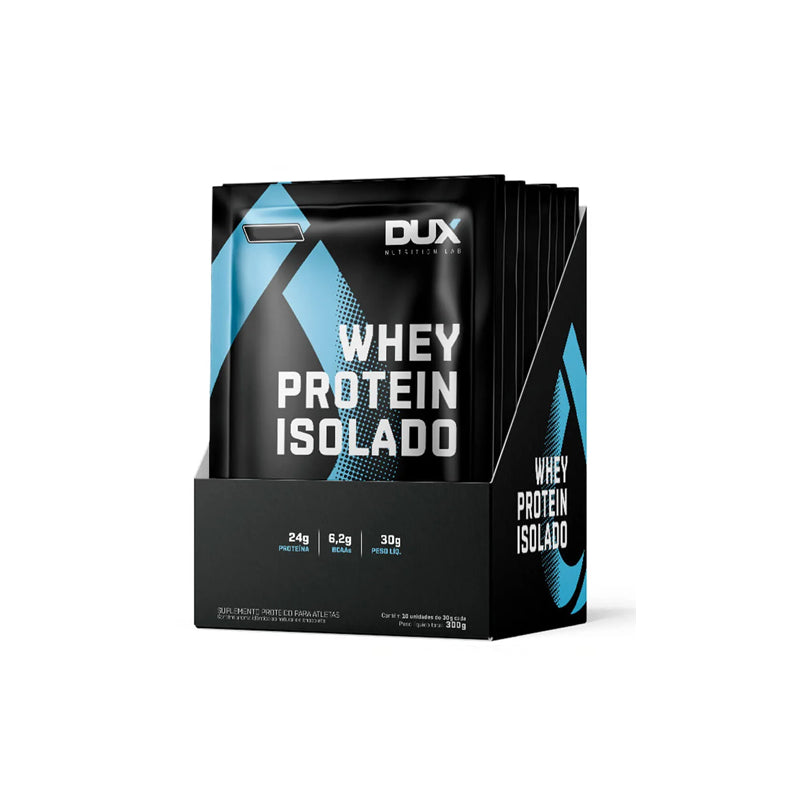 Whey Protein Isolado 30g 10 un - Dux Nutrition