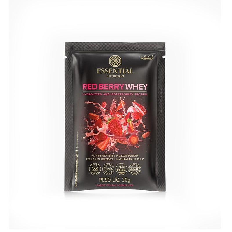Red Berry Whey 30g - Essential Nutrition