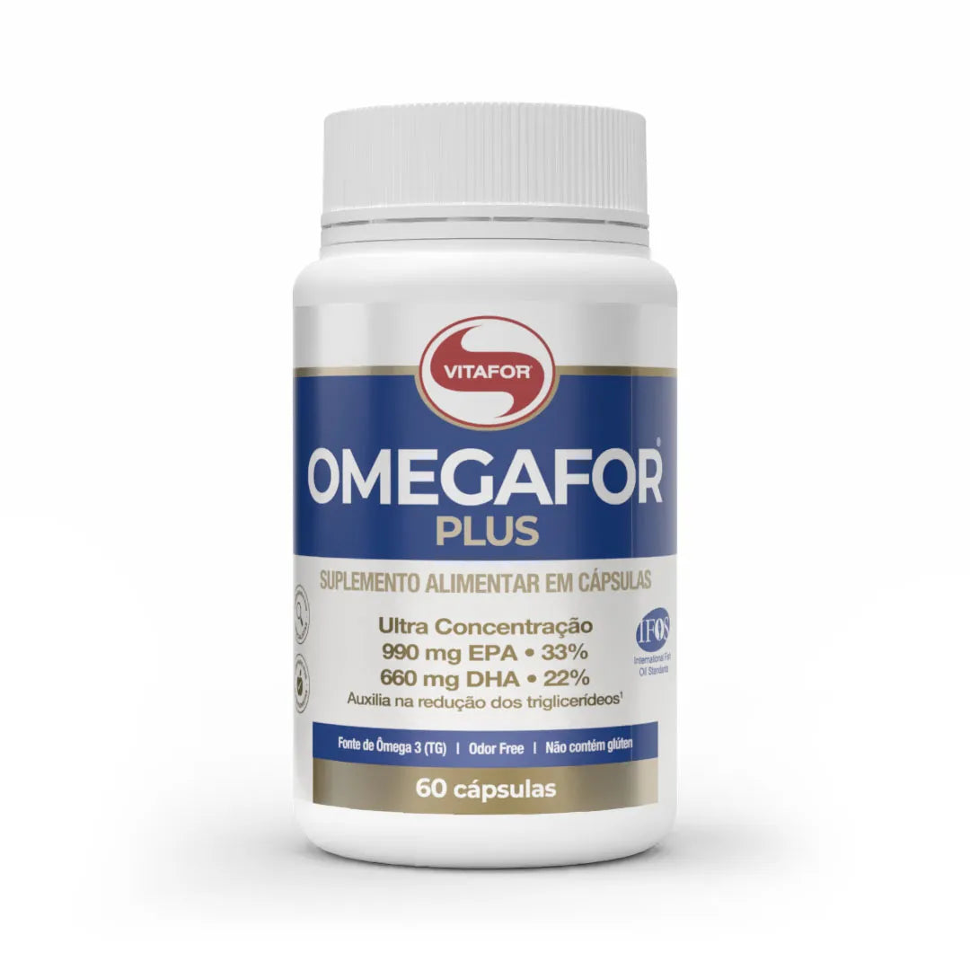 Ômega 3 - ÔmegaFor Plus (60 caps) - VitaFor