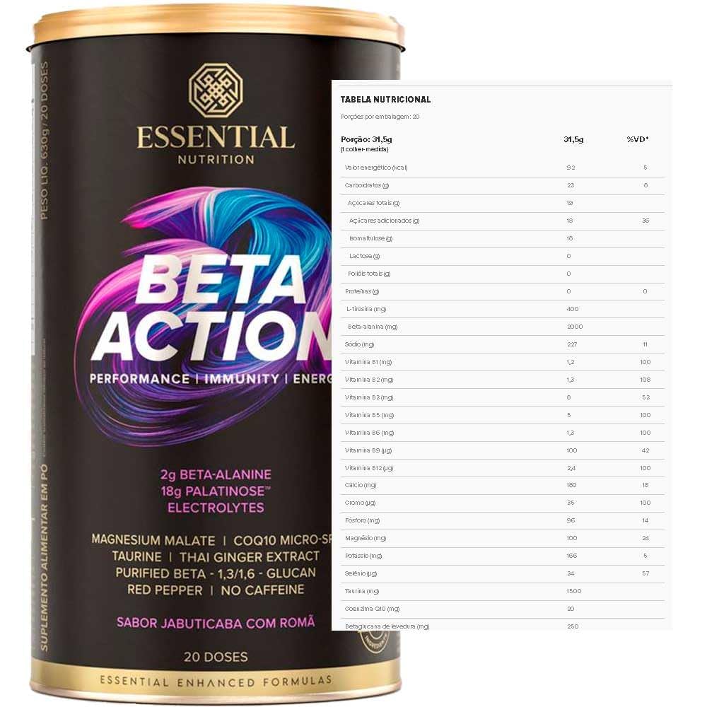 Beta Action 630g - Essential Nutrition