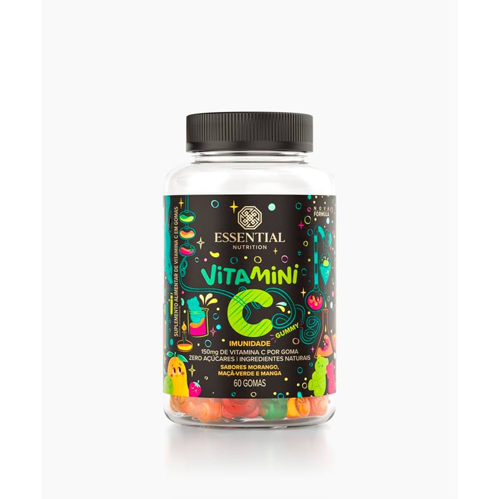 Vitamini C Gummy (150g - 60 unidades) Essential Nutrition