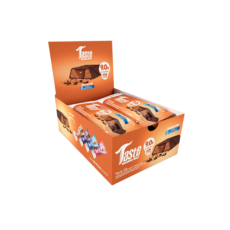 Taste Cookie Bar 50g 12 un - Mrs Taste