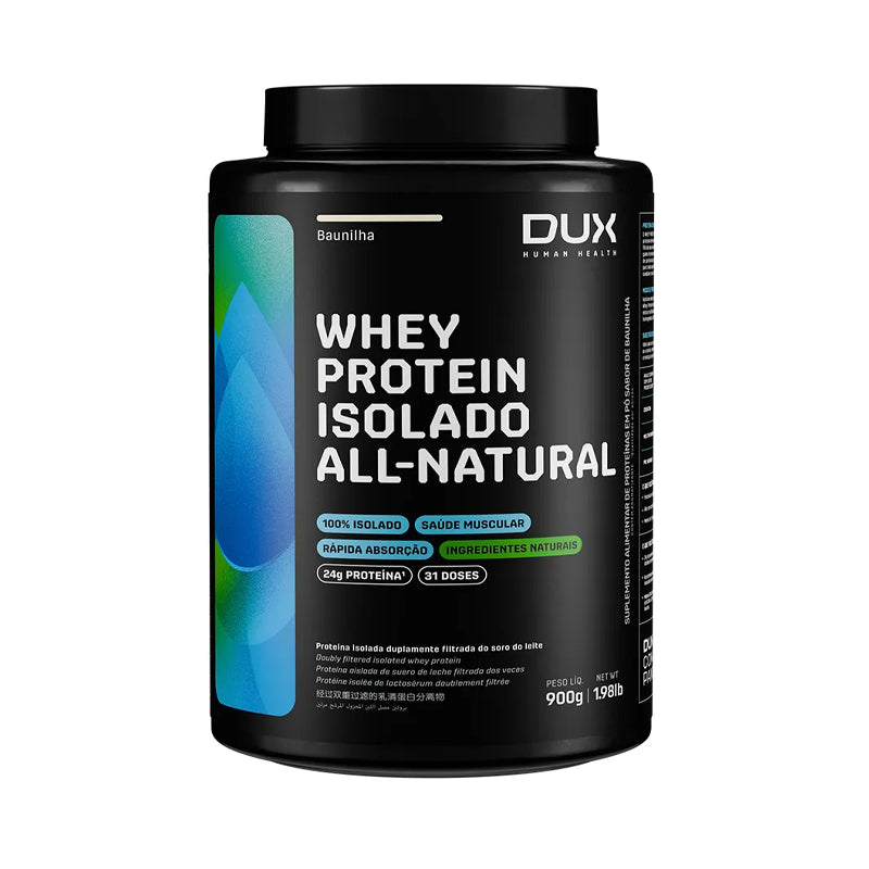 Whey Protein Isolado All Natural 900g - Dux Nutrition