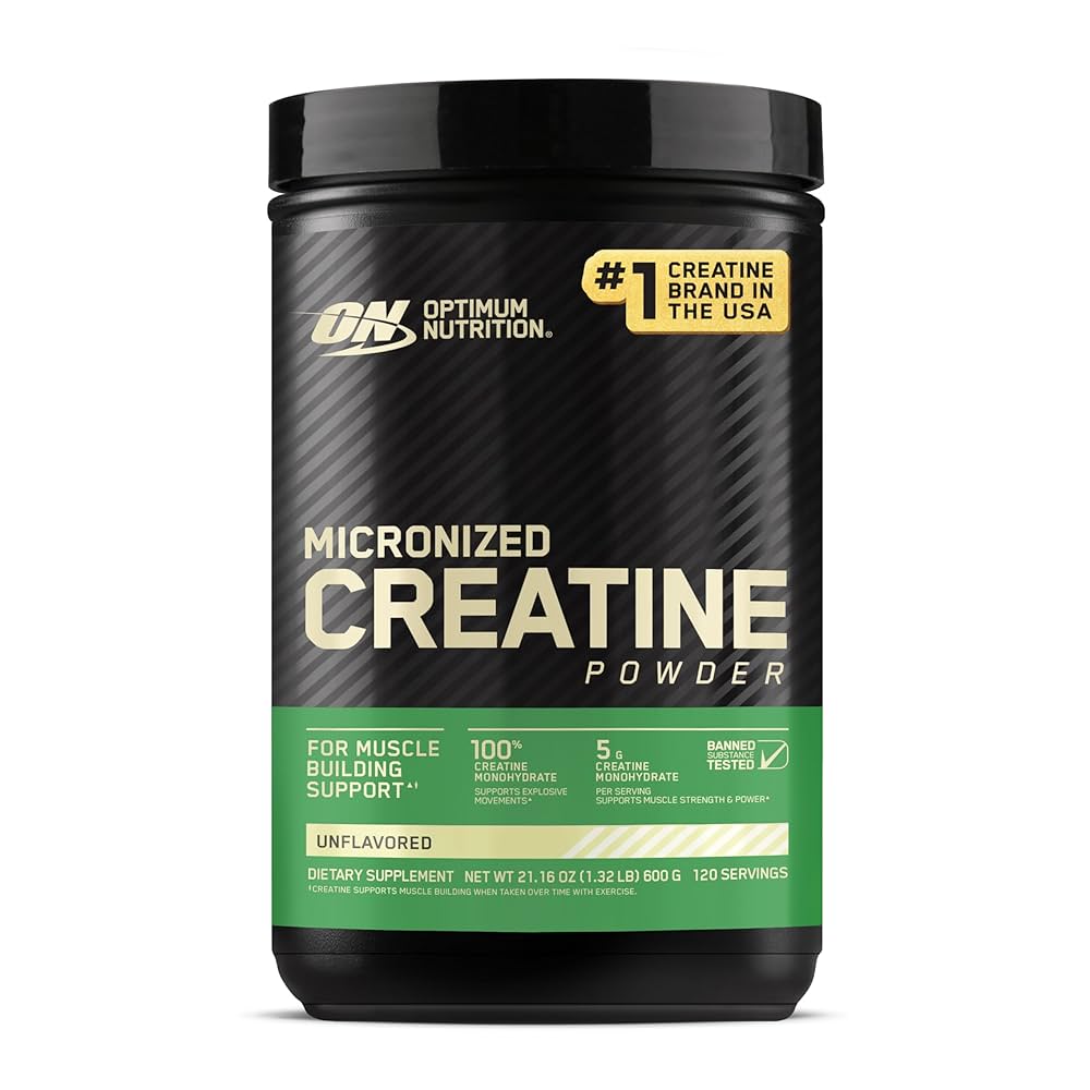 Micronized Creatine Powder 600g - Optimum Nutrition