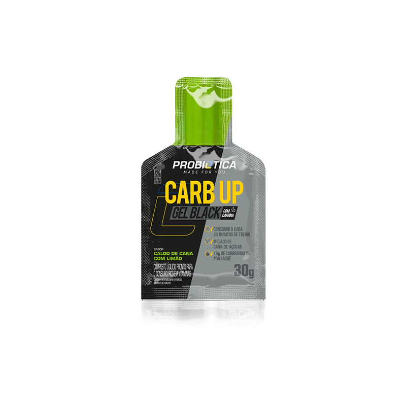 Carb Up Black Gel 30g - Probiótica