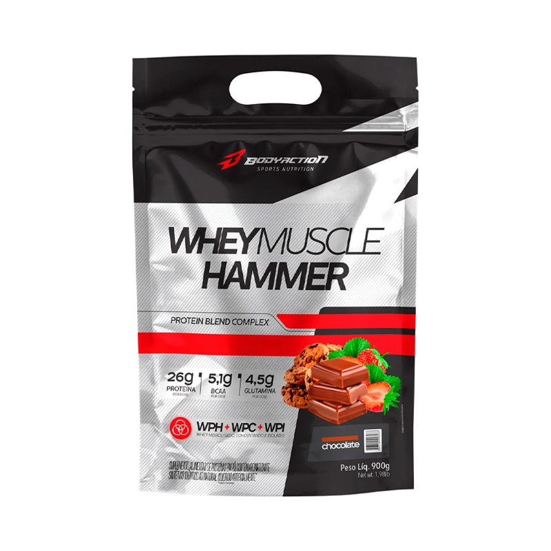 Whey Muscle Hammer 900g - BodyAction