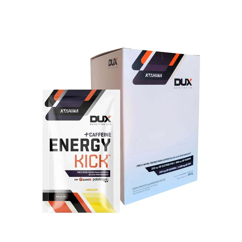 Energy Kick Caffeine c/ Palatinose 35g 10 un - Dux Nutrition
