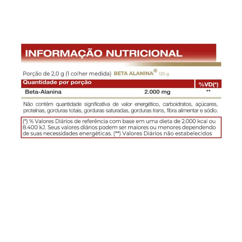 Beta Alanina 120g - VitaFor