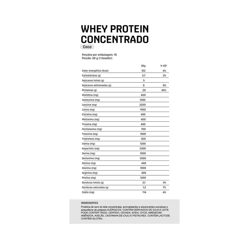 Whey Protein Concentrado 450g - Dux Nutrition