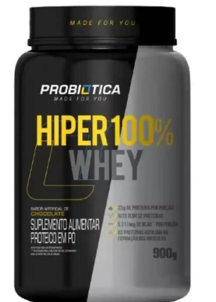 Hiper 100% Whey Pote (900g) - Probiótica