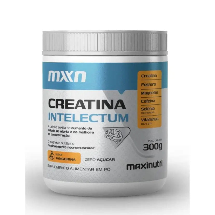 Creatina Intelectum MXN - com cafeina (300g) - MaxiNutri