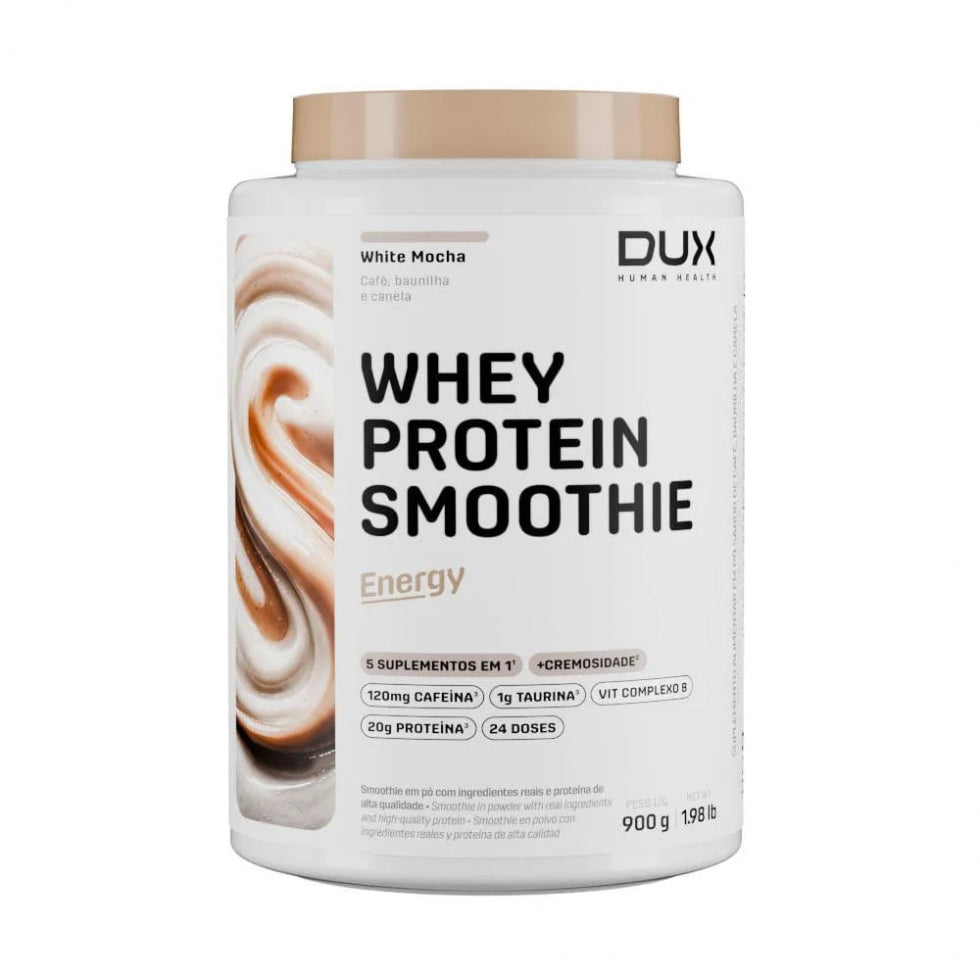 Pote de Whey Protein Smoothie Energy 900 g da Dux Human Health