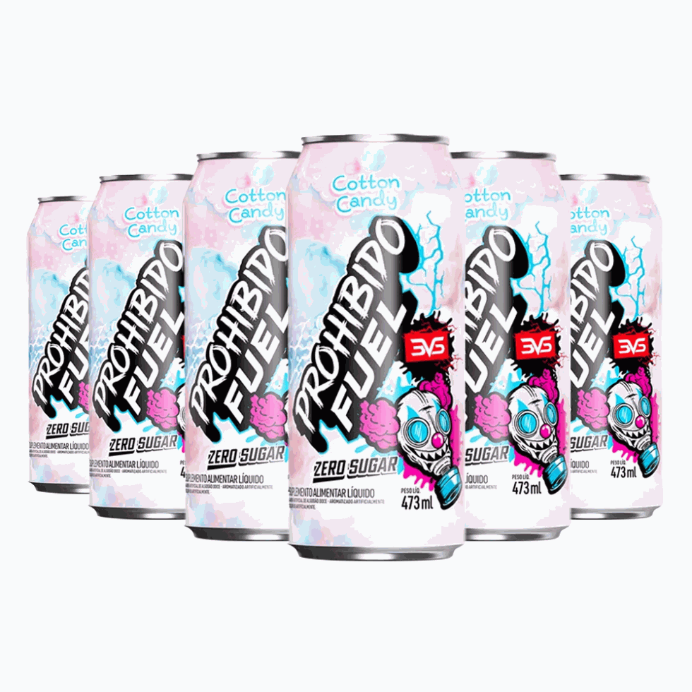 Prohibido Fuel Pré-Treino Drink Pack (6 unid. de 473ml) - 3VS