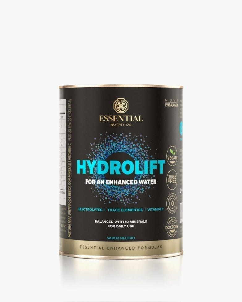 Caixa de Hydrolift Electrolytes com 30 sticks da Essential Nutrition