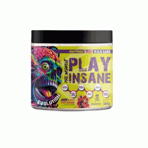 Play Insane Pre Workout (300g) - Vitamin Factory