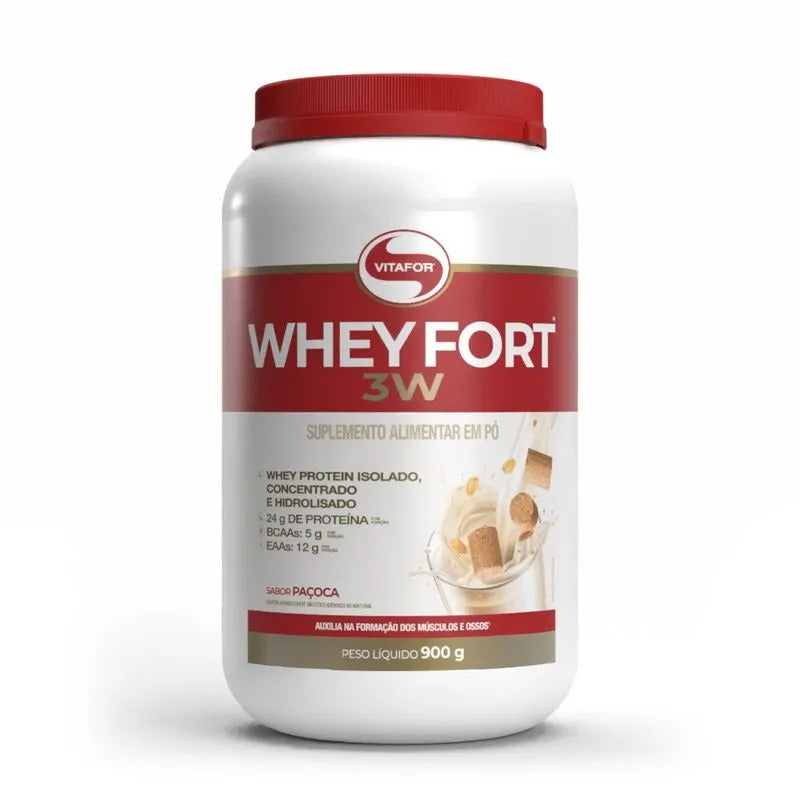 Whey Fort 3W 900g - Vitafor