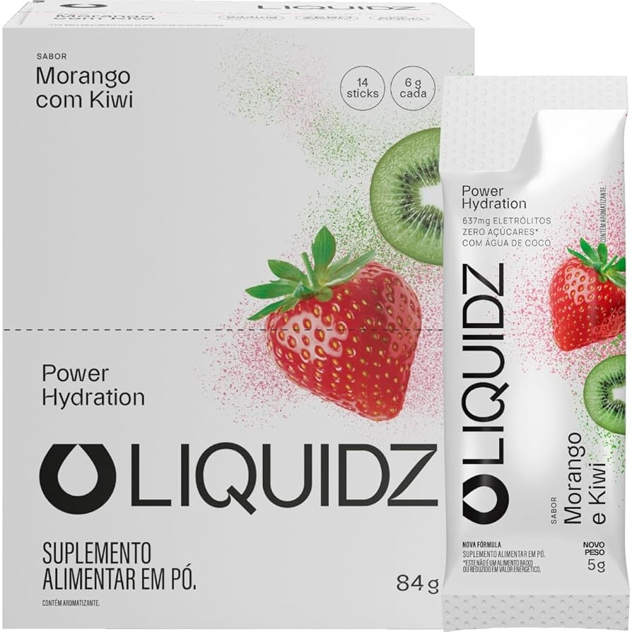 Repositor de Eletrólitos Liquidz - Caixa 14 unidades (Sachê 6g)