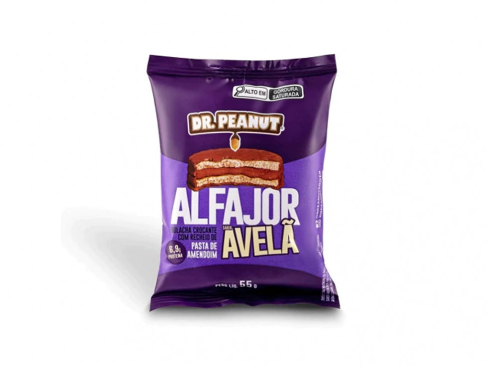 Alfajor Dr. Peanut de 35 g na embalagem individual