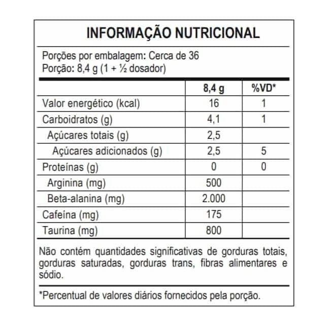 Pre Workout All Day Jorlan Vieira (300g) - Max Titanium
