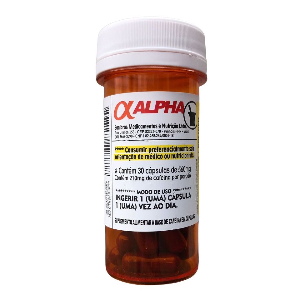 Alpha Axcell 560mg (30 caps) - Sanibras