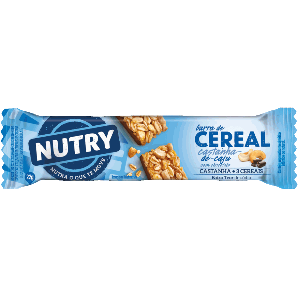 Barra de Cereal Nutry de 22 g