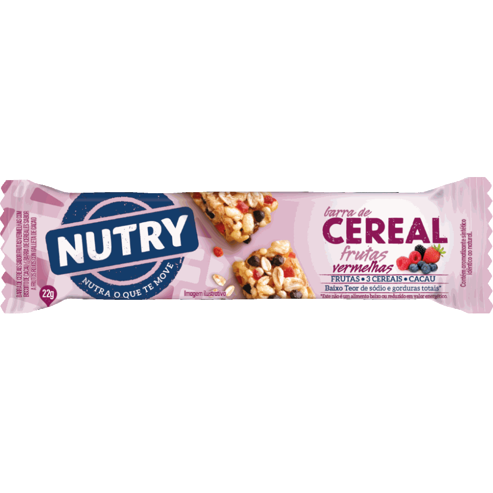 Barra de Cereal Nutry de 22 g
