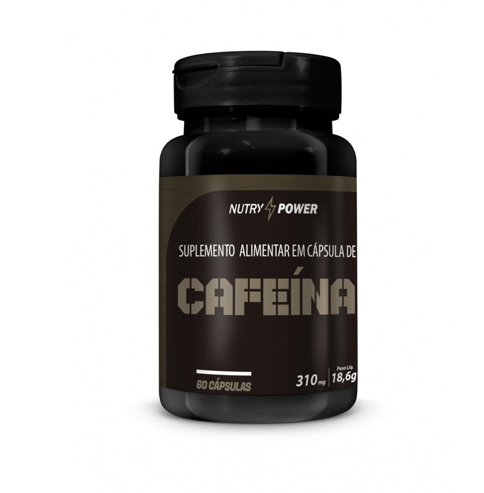 Cafeína Super 310mg (60caps) - Nutry Power