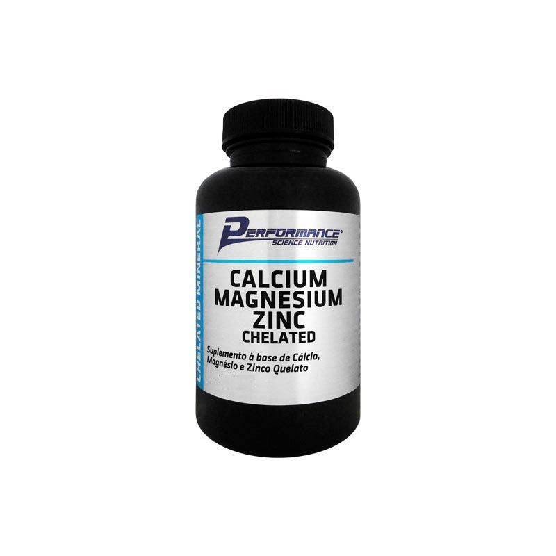 Calcium Magnezium Zinc Chelated (30 Tabs) - Performance Nutrition
