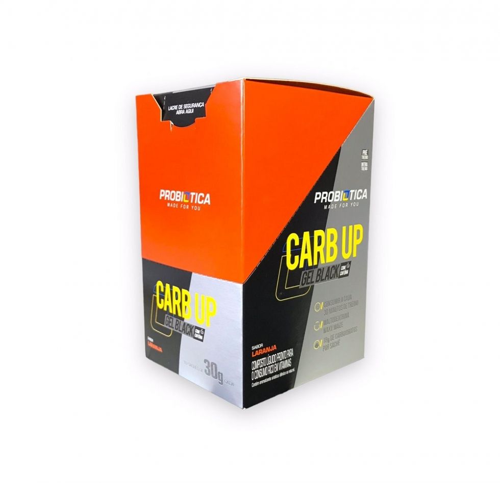 Carb Up Black Gel (300g) Caixa 10 unidades - Probiótica