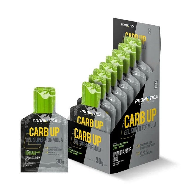 Carb Up Energy Gel Caixa 10 unidades (300g) - Probiótica