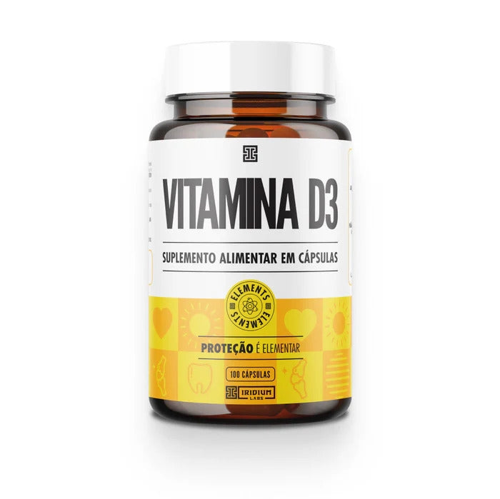 Vitamina D3 2000 UI (100caps) - Iridium Labs