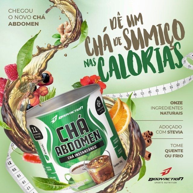 Chá Abdomen (140g) - Body Action