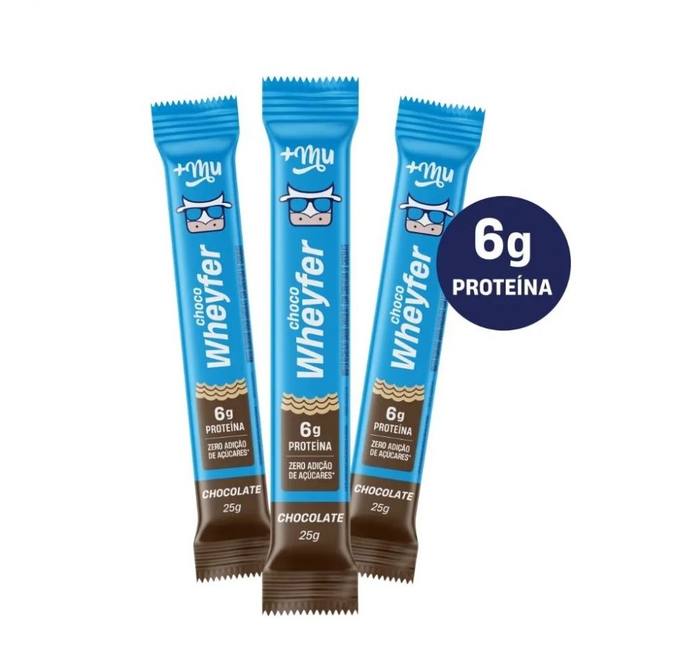 Choco Wheyfer Display (12 unid. 25g) - Mais Mu