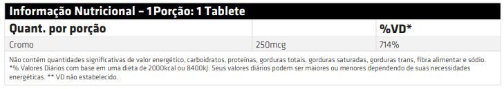 Chromium Picolinate Chelated (100 Tabs) - Performance Nutrition